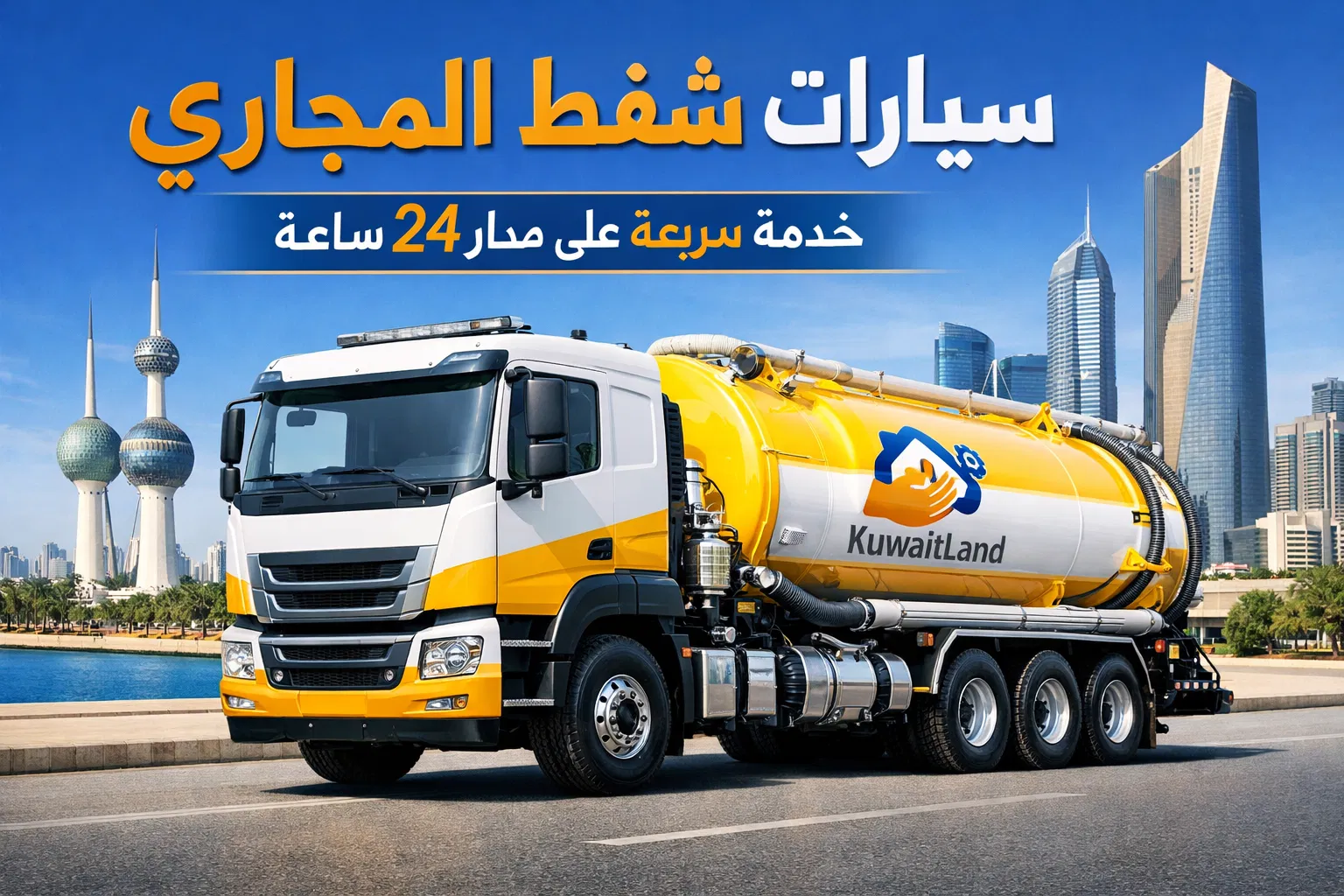 سيارات شفط المجاري