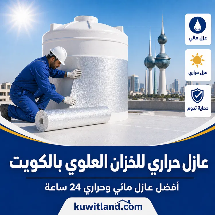 عازل حراري للخزان العلوي بالكويت