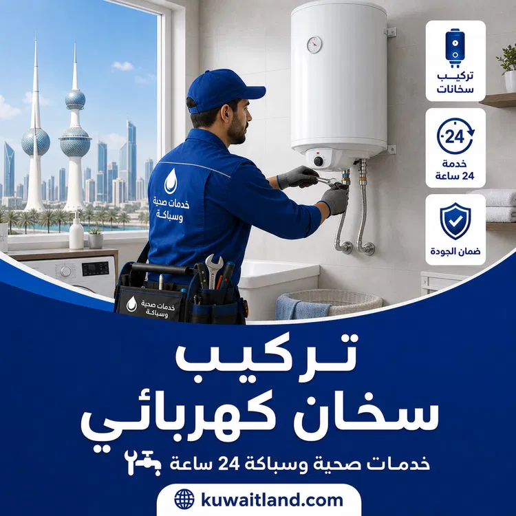 تركيب سخان كهربائي