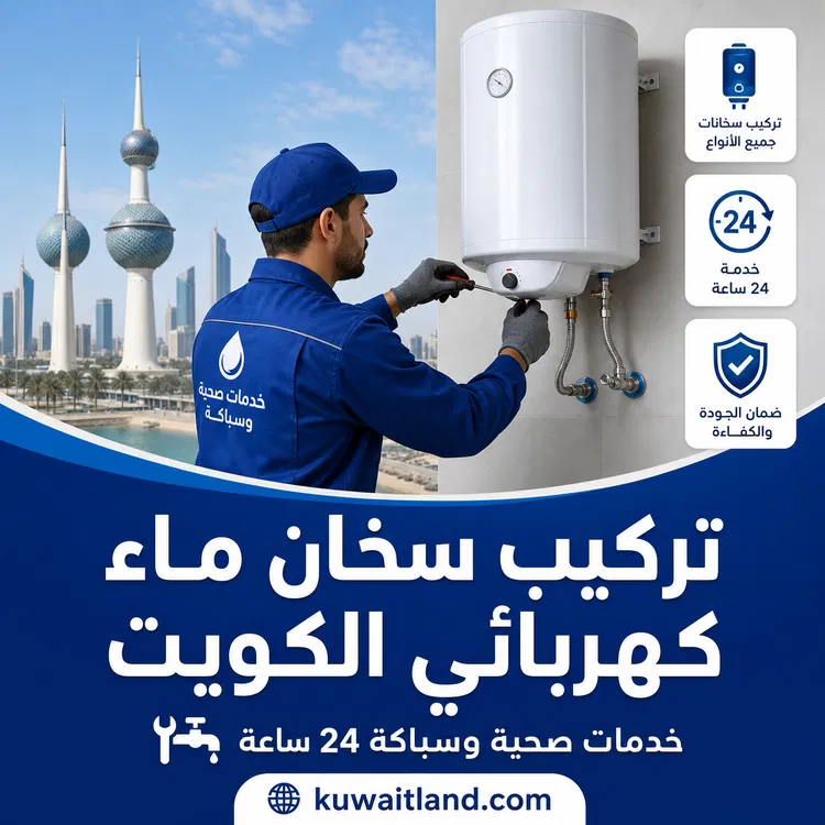 تركيب سخان ماء كهربائي الكويت