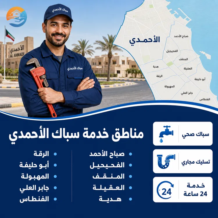 سباك صحي الاحمدي