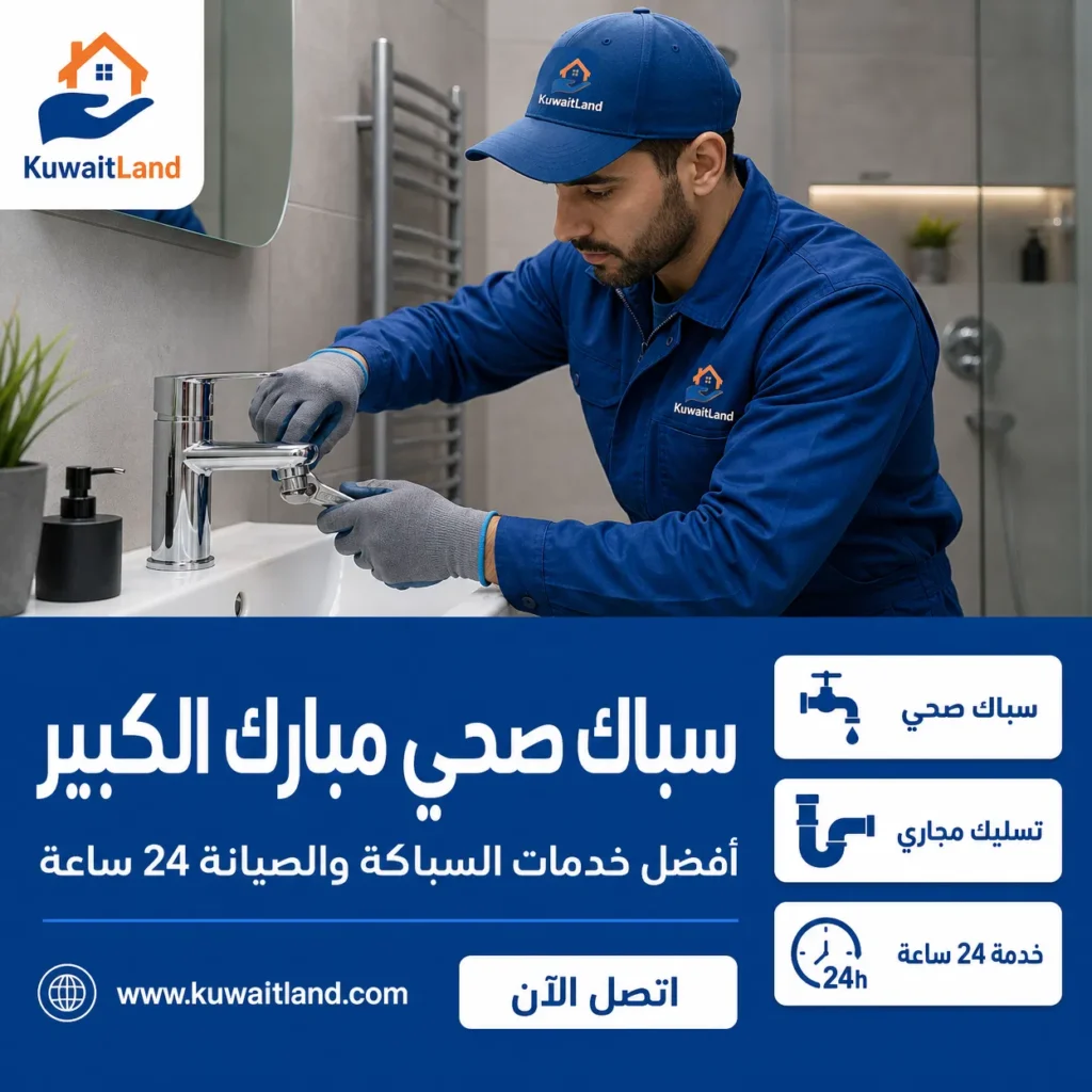 سباك صحي مبارك الكبير